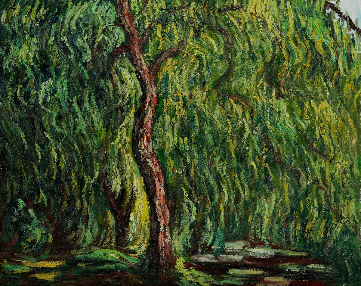 Weeping Willow by Claude Monet